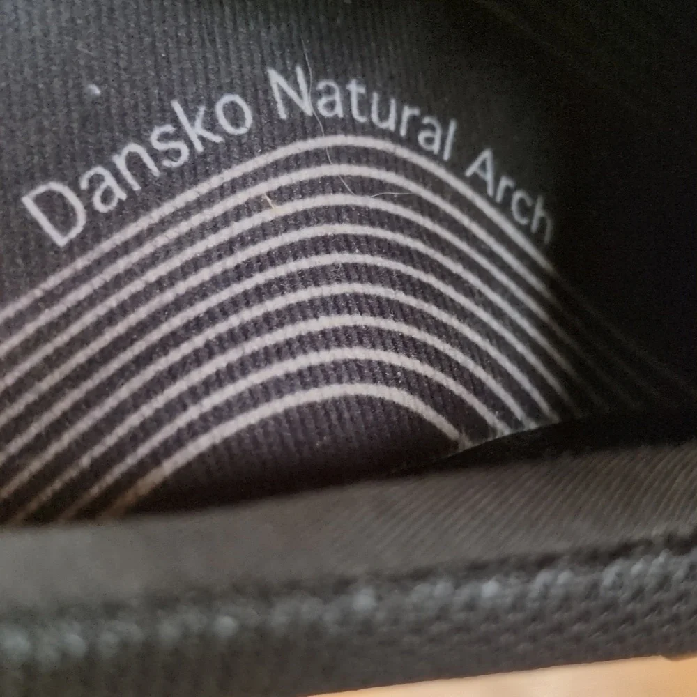 Dankso Marlee Occupational Slip Resistant Black Slip on Shoes Size 40